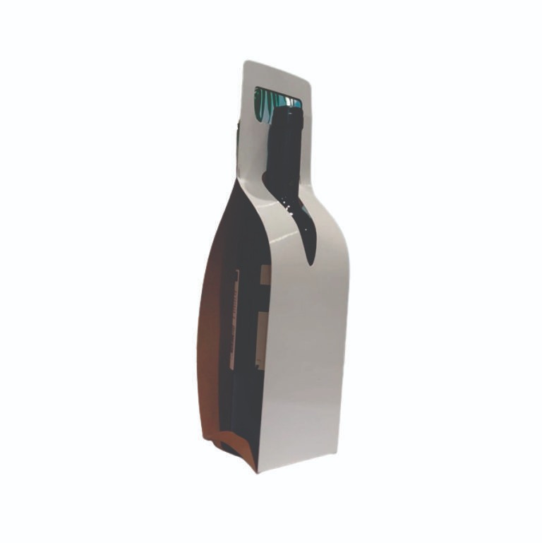 CAJA PARA VINO DE CARTON x 10 UNIDADES