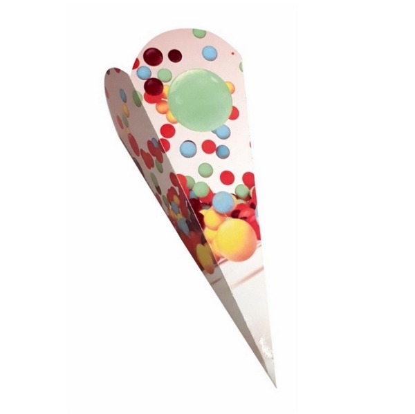 CONO DE PAPA BLANCO 