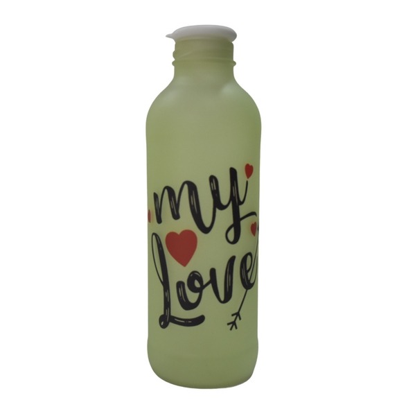 BOTELLA DE VIDRIO COLOR VERDE - 910ML